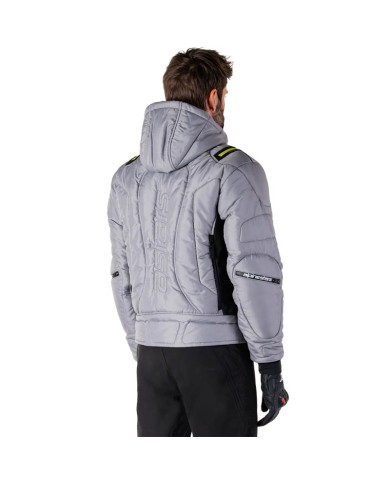 CHAQUETA ALPINESTARS MOHOBBS WATERPROOF LUNAR GRAY/LIME PUNCH