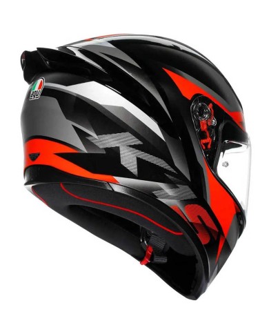 CASCO AGV K1 S FASTLAP BLACK/GREY/RED