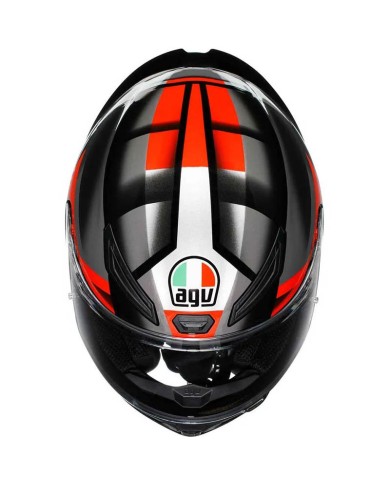 CASCO AGV K1 S FASTLAP BLACK/GREY/RED
