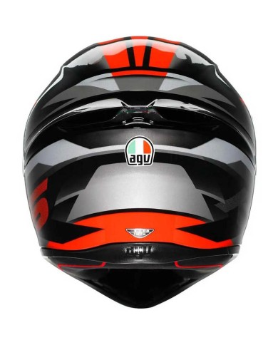 CASCO AGV K1 S FASTLAP BLACK/GREY/RED