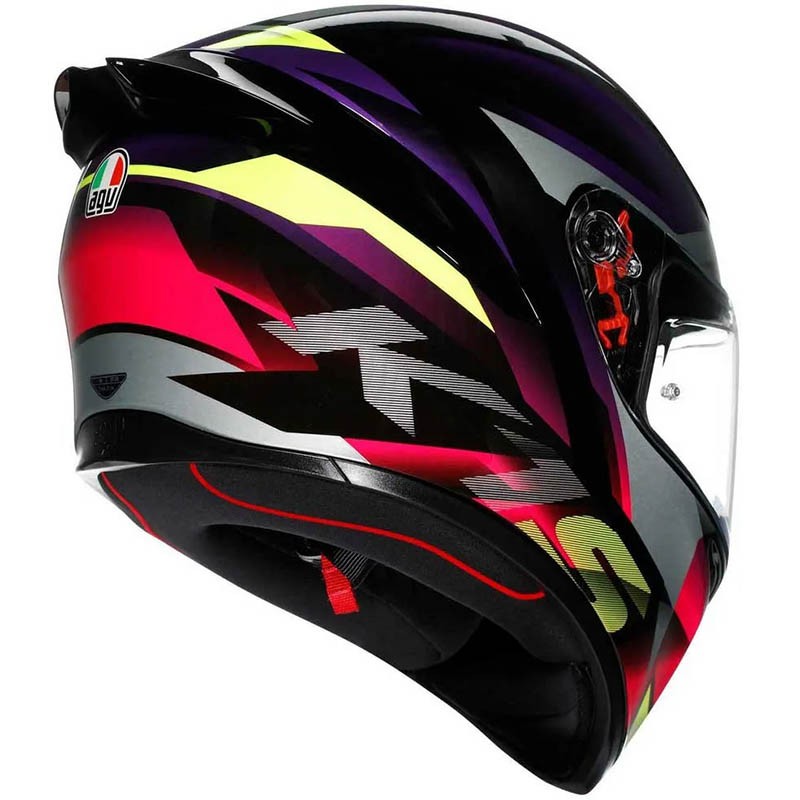 CASCO AGV K1 S FASTLAP BLACK/PURPLE/PINK