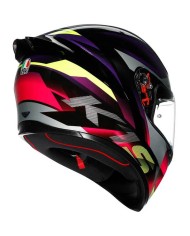 CASCO AGV K1 S FASTLAP BLACK/PURPLE/PINK