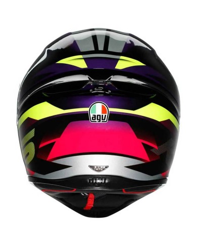 CASCO AGV K1 S FASTLAP BLACK/PURPLE/PINK