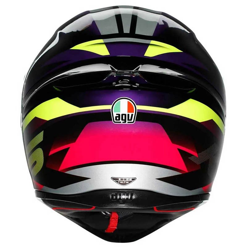 CASCO AGV K1 S FASTLAP BLACK/PURPLE/PINK