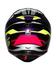 CASCO AGV K1 S FASTLAP BLACK/PURPLE/PINK