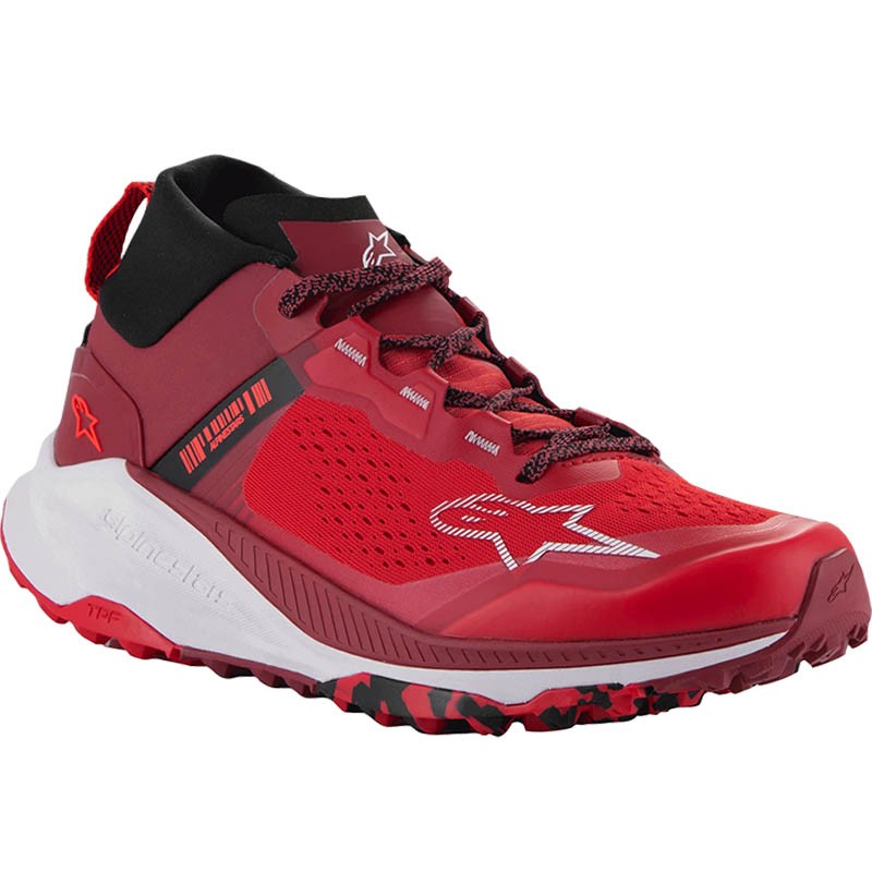 ZAPATILLAS ALPINESTARS META XR V2 BRIGHT RED/DARK RED/WHITE