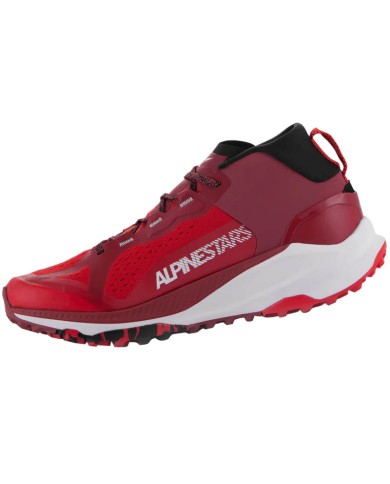ZAPATILLAS ALPINESTARS META XR V2 BRIGHT RED/DARK RED/WHITE