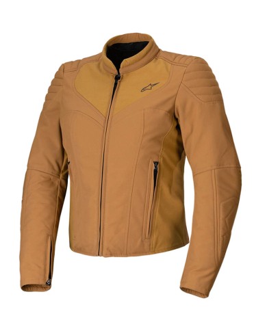 CHAQUETA ALPINESTARS ISLA WATERPROOF LADY UTILITY BROWN/LIGHT GOLD