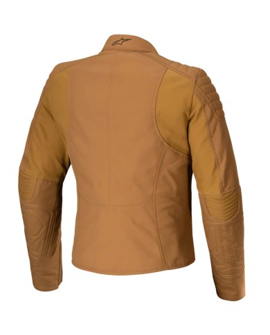 CHAQUETA ALPINESTARS ISLA WATERPROOF LADY UTILITY BROWN/LIGHT GOLD