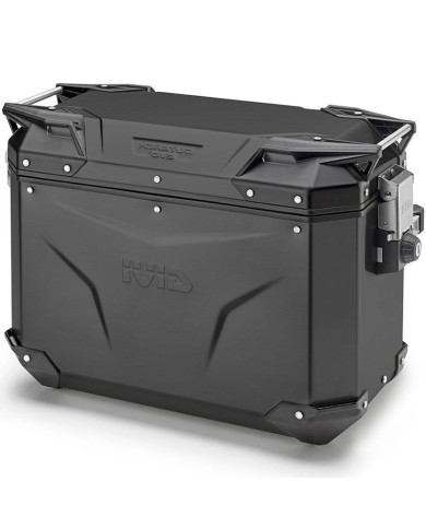 MALETA GIVI TREKKER OUTBACK EVO 48 BLACK LINE OBKE48BL IZQUIERDA