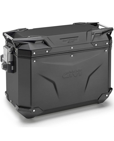 MALETA GIVI TREKKER OUTBACK EVO 37 BLACK LINE OBKE37BR DERECHA