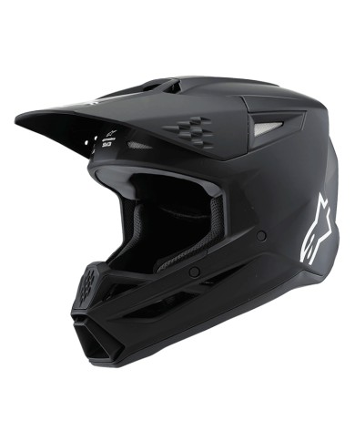 CASCO ALPINESTARS S-M3 INFANTIL BLACK MATT