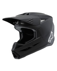 CASCO ALPINESTARS S-M3 INFANTIL BLACK MATT