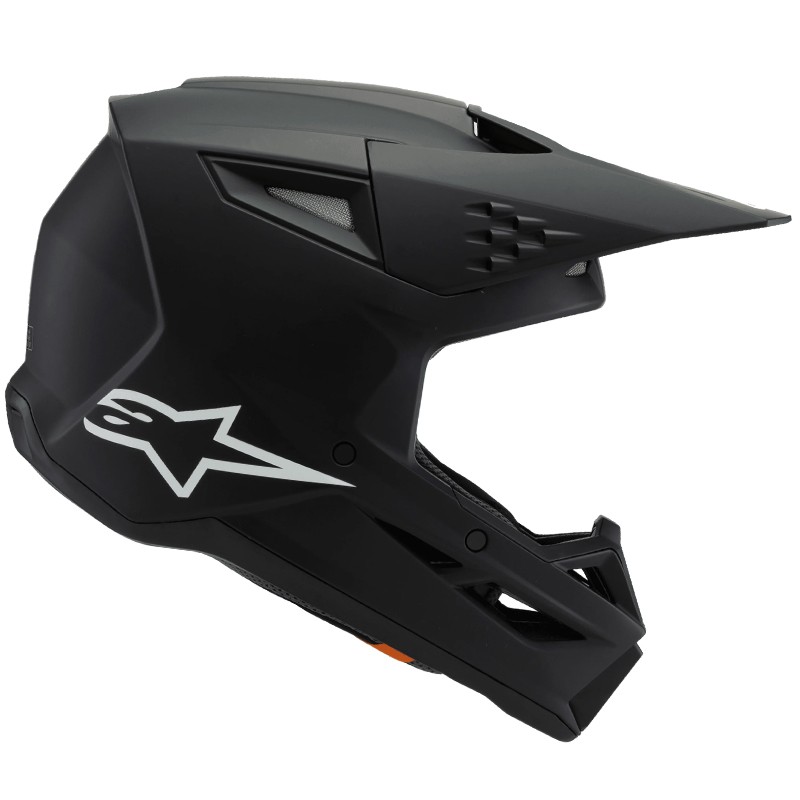 CASCO ALPINESTARS S-M3 INFANTIL BLACK MATT