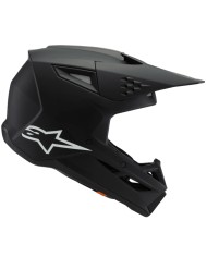 CASCO ALPINESTARS S-M3 INFANTIL BLACK MATT