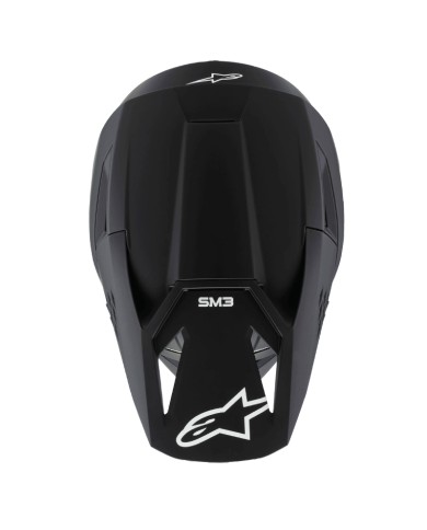 CASCO ALPINESTARS S-M3 INFANTIL BLACK MATT