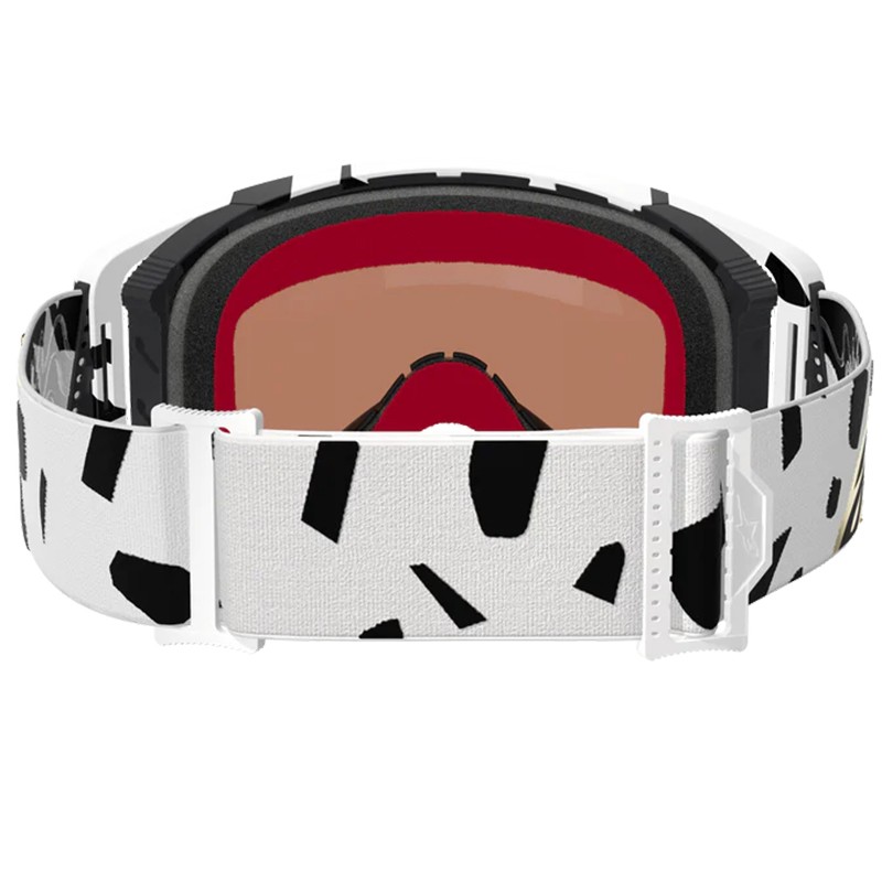 GAFAS ALPINESTARS SUPERTECH CORP WHITE/GOLD/LENS MIRROR GOLD