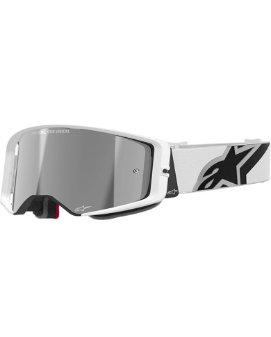 GAFAS ALPINESTARS SUPERTECH CORP WHITE//LENS MIRROR SILVER