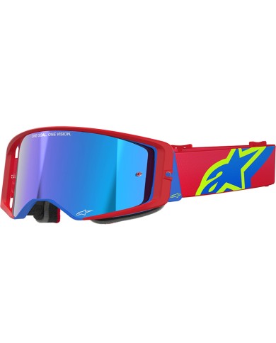 GAFAS ALPINESTARS SUPERTECH CORP RED/BLUE/LENS MIRROR BLUE