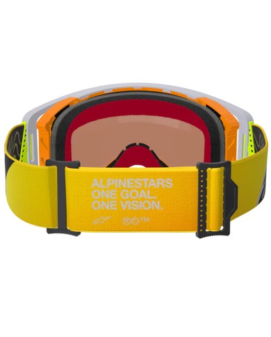 GAFAS ALPINESTARS SUPERTECH CORP YELLOW FLUO/GREY/LENS MIRROR RED