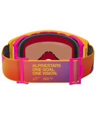 GAFAS ALPINESTARS SUPERTECH CORP YELLOW/PINK/LENS MIRROR RED