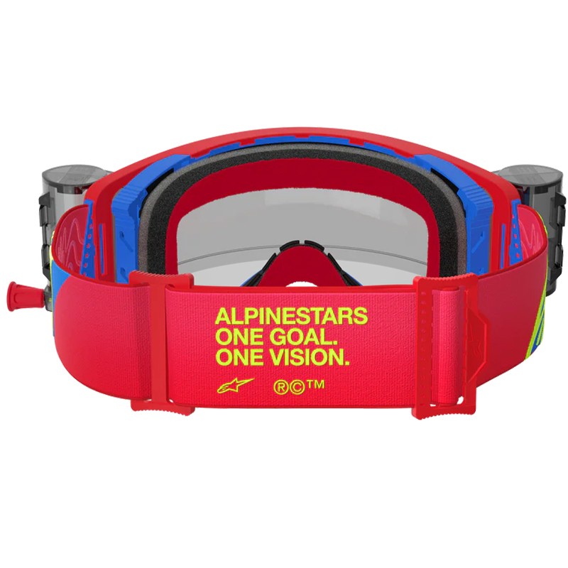 GAFAS ALPINESTARS SUPERTECH CORP ROLL-OFF RED/BLUE/YELLOW