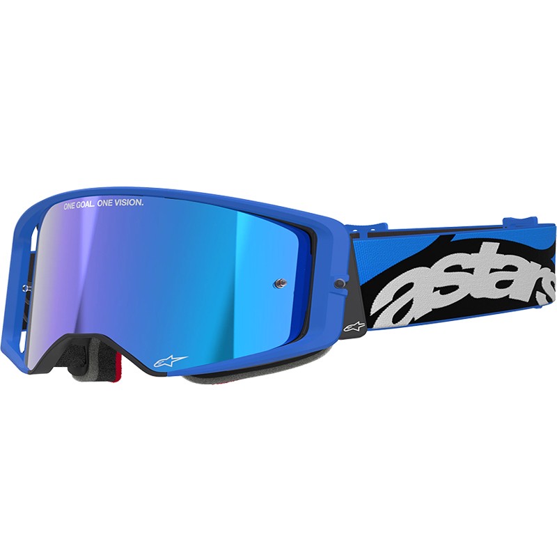GAFAS ALPINESTARS SUPERTECH STREAM BLUE/LENS MIRROR BLUE