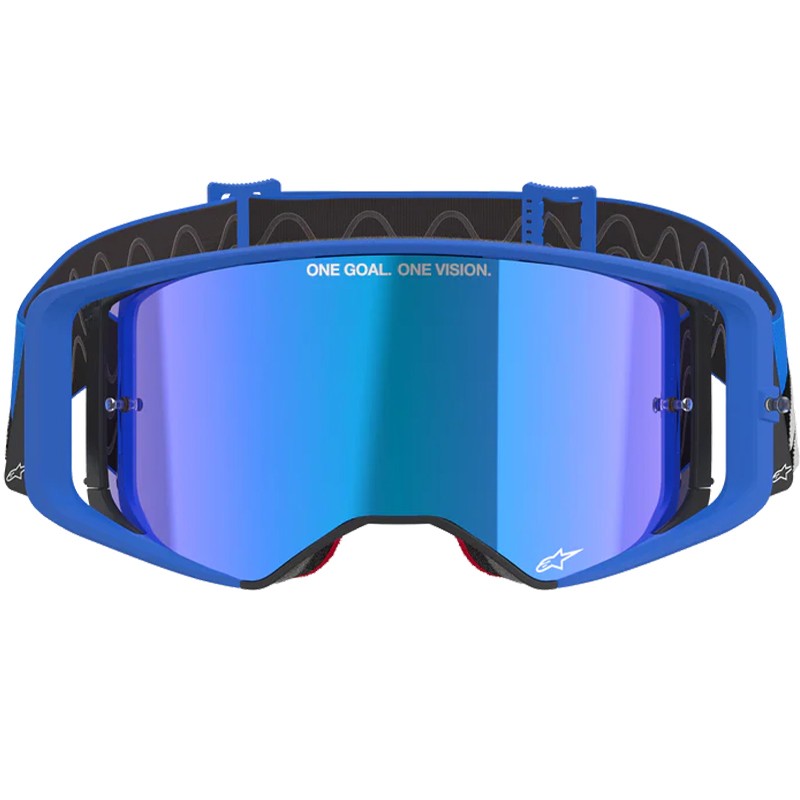 GAFAS ALPINESTARS SUPERTECH STREAM BLUE/LENS MIRROR BLUE