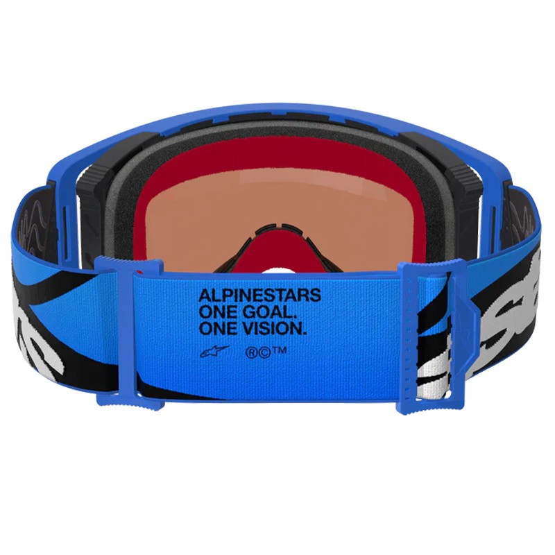 GAFAS ALPINESTARS SUPERTECH STREAM BLUE/LENS MIRROR BLUE