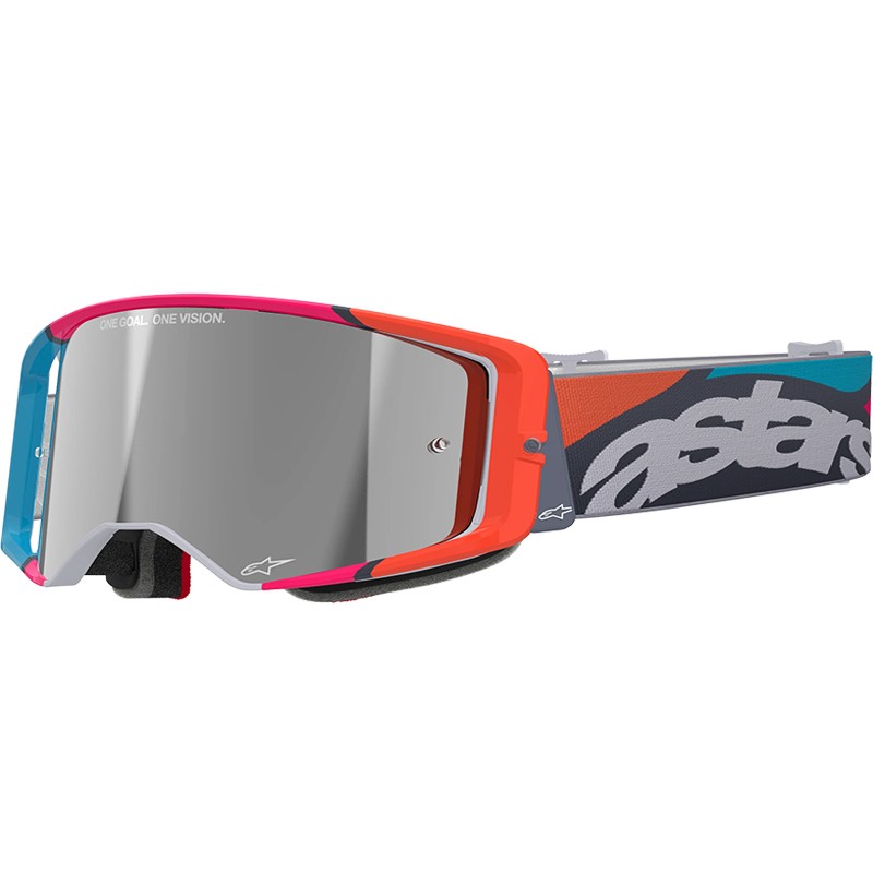 GAFAS ALPINESTARS SUPERTECH STREAM GRAY/MULTI/LENS MIRROR SILVER