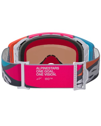 GAFAS ALPINESTARS SUPERTECH STREAM GRAY/MULTI/LENS MIRROR SILVER