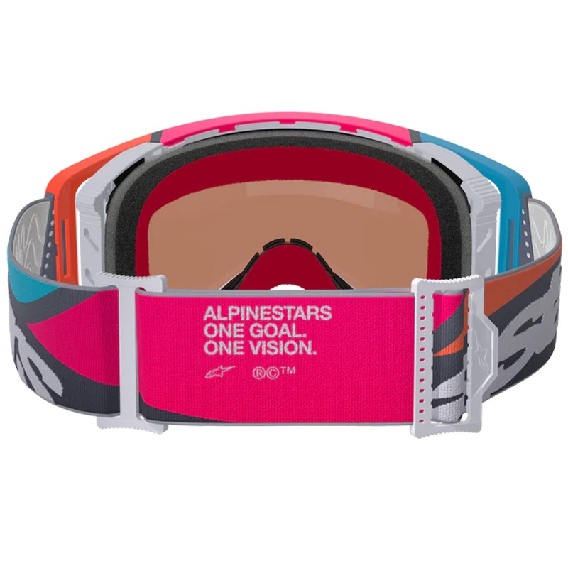 GAFAS ALPINESTARS SUPERTECH STREAM GRAY/MULTI/LENS MIRROR SILVER