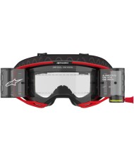 GAFAS ALPINESTARS VISION 8 LUAR ROLL-OFF RED/BLACK