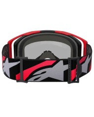 GAFAS ALPINESTARS VISION 8 LUAR RED/BLACK/LENS MIRROR SILVER