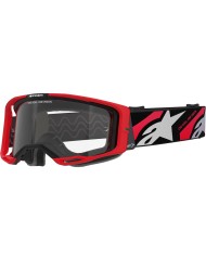 GAFAS ALPINESTARS VISION 8 LUAR RED/BLACK/LENS CLEAR
