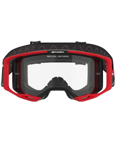 GAFAS ALPINESTARS VISION 8 LUAR RED/BLACK/LENS CLEAR