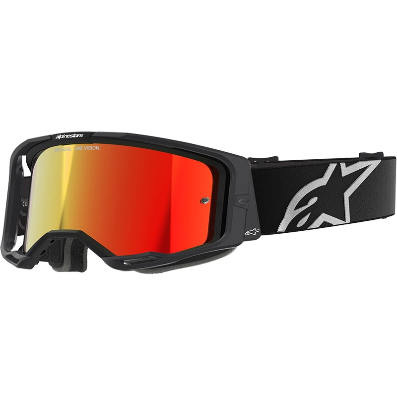 GAFAS ALPINESTARS VISION 8 CORP BLACK/LENS MIRROR RED