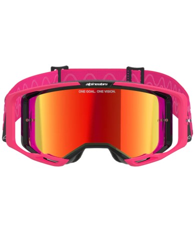 GAFAS ALPINESTARS VISION 8 CORP PINK/LENS MIRROR RED
