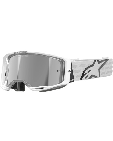 GAFAS ALPINESTARS VISION 8 CORP WHITE/LENS MIRROR SILVER