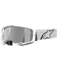 GAFAS ALPINESTARS VISION 8 CORP WHITE/LENS MIRROR SILVER