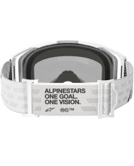 GAFAS ALPINESTARS VISION 8 CORP WHITE/LENS MIRROR SILVER