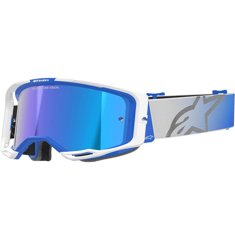 GAFAS ALPINESTARS VISION 8 CORP BLUE/WHITE/LENS MIRROR BLUE