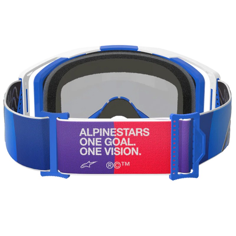 GAFAS ALPINESTARS VISION 8 CORP BLUE/WHITE/LENS MIRROR BLUE