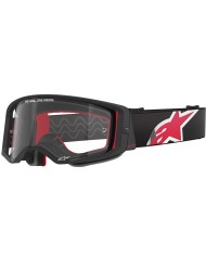 GAFAS ALPINESTARS SUPERTECH CORP BLACK/RED/LENS CLEAR