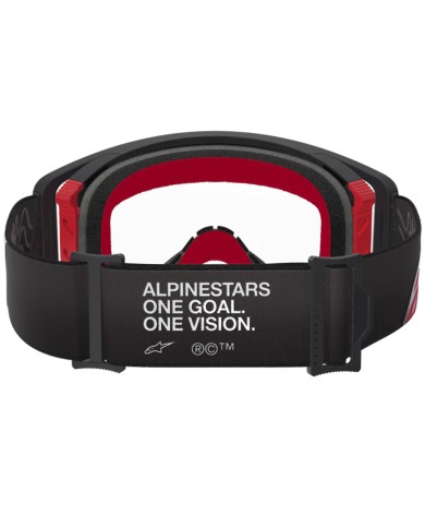 GAFAS ALPINESTARS SUPERTECH CORP BLACK/RED/LENS CLEAR