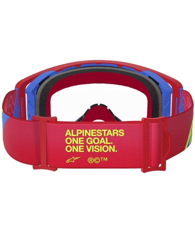 GAFAS ALPINESTARS SUPERTECH CORP RED/BLUE/LENS CLEAR