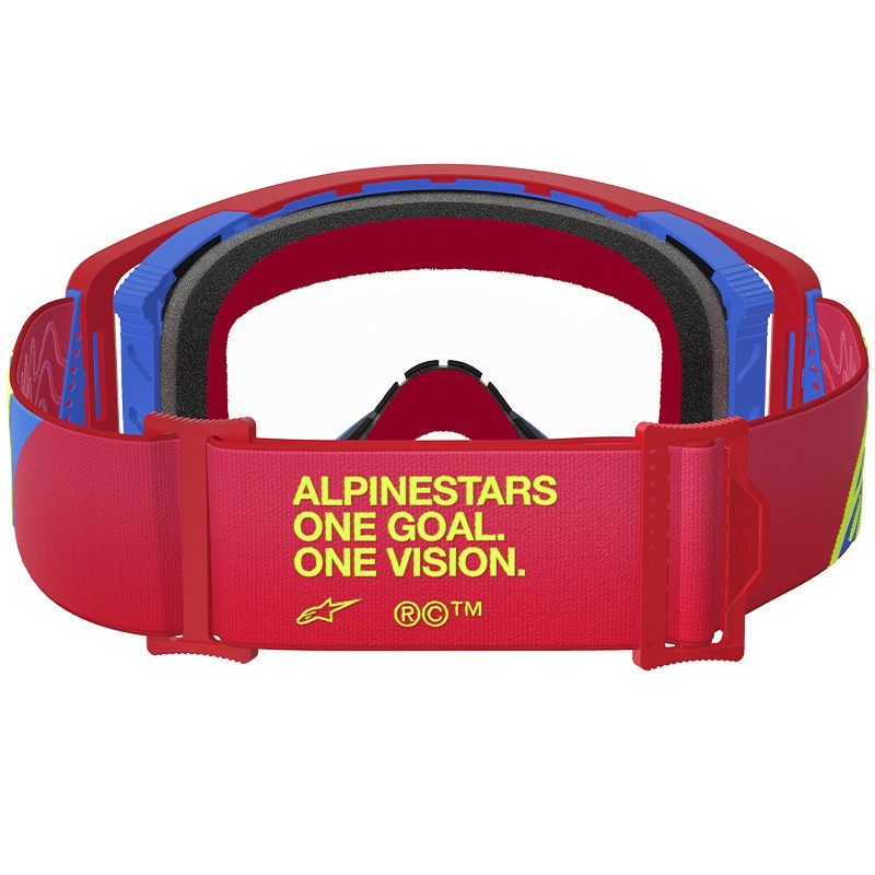 GAFAS ALPINESTARS SUPERTECH CORP RED/BLUE/LENS CLEAR