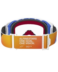 GAFAS ALPINESTARS SUPERTECH CORP BLUE/ORANGE/LENS CLEAR
