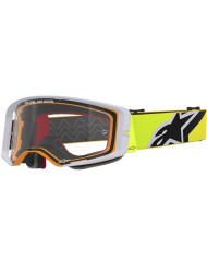 GAFAS ALPINESTARS SUPERTECH CORP YELLOW FLUO/GREY/LENS CLEAR