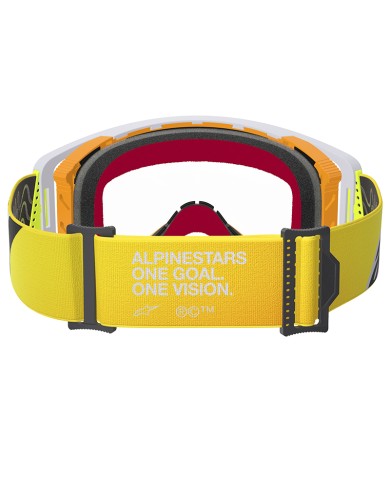 GAFAS ALPINESTARS SUPERTECH CORP YELLOW FLUO/GREY/LENS CLEAR